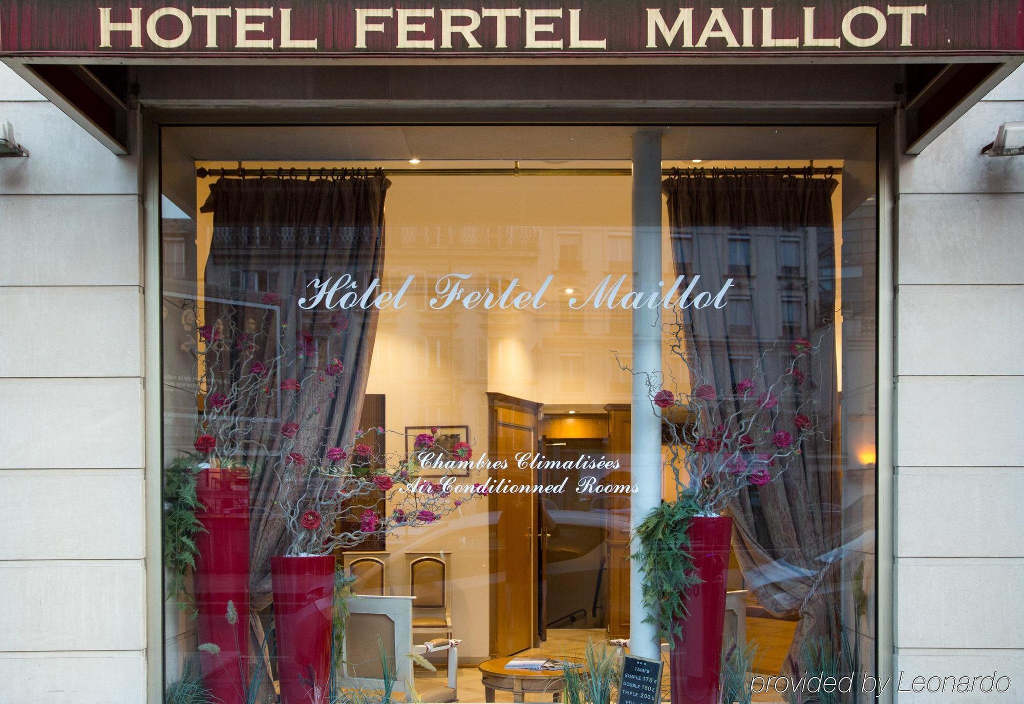 Hotel Fertel Maillot Paris Dış mekan fotoğraf